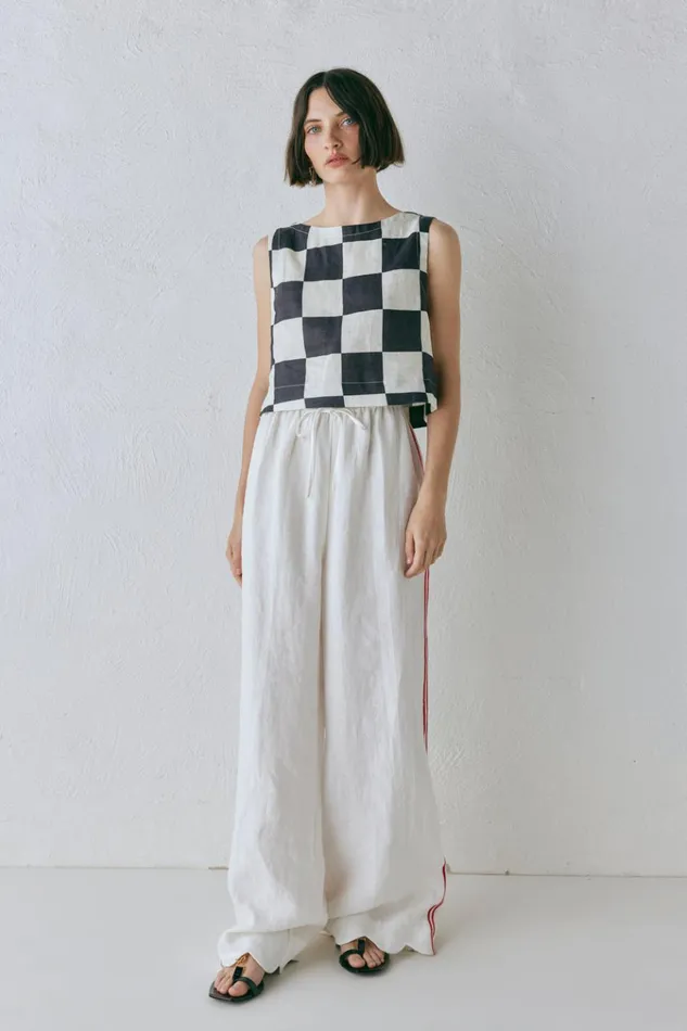 VRG GRL Pants Milahn Linen Pants Vienna 8211 Women VRG GRL Pants Milahn Linen Pants Vienna 8211 Women