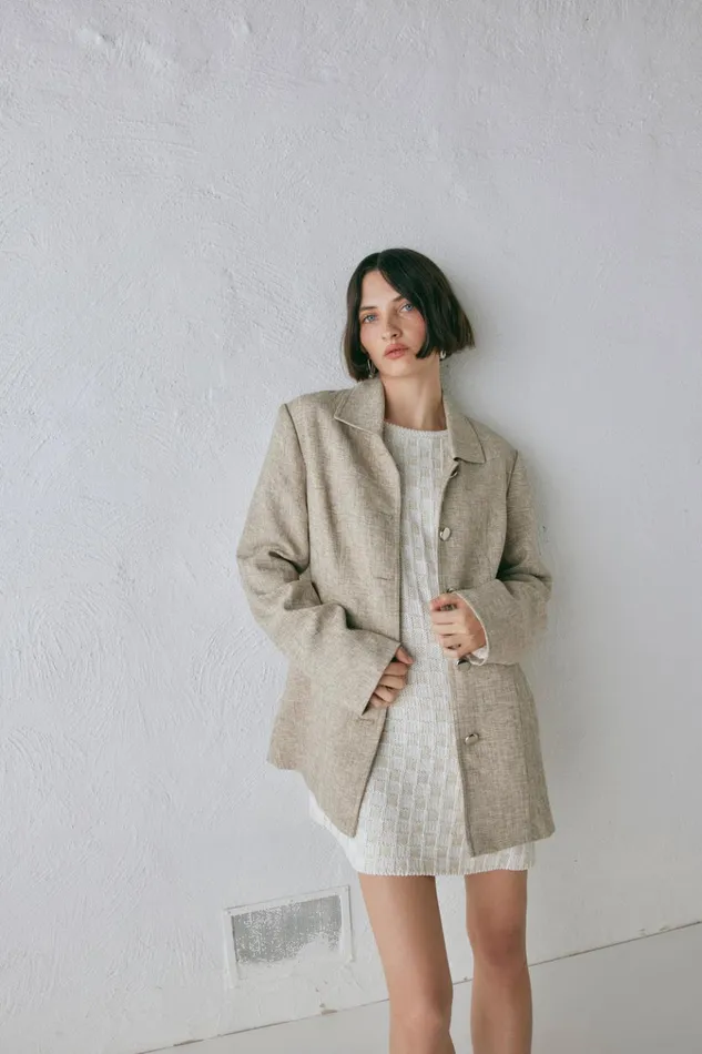 VRG GRL Sets Esti Jacket Wheat 8211 Women VRG GRL Sets Esti Jacket Wheat 8211 Women
