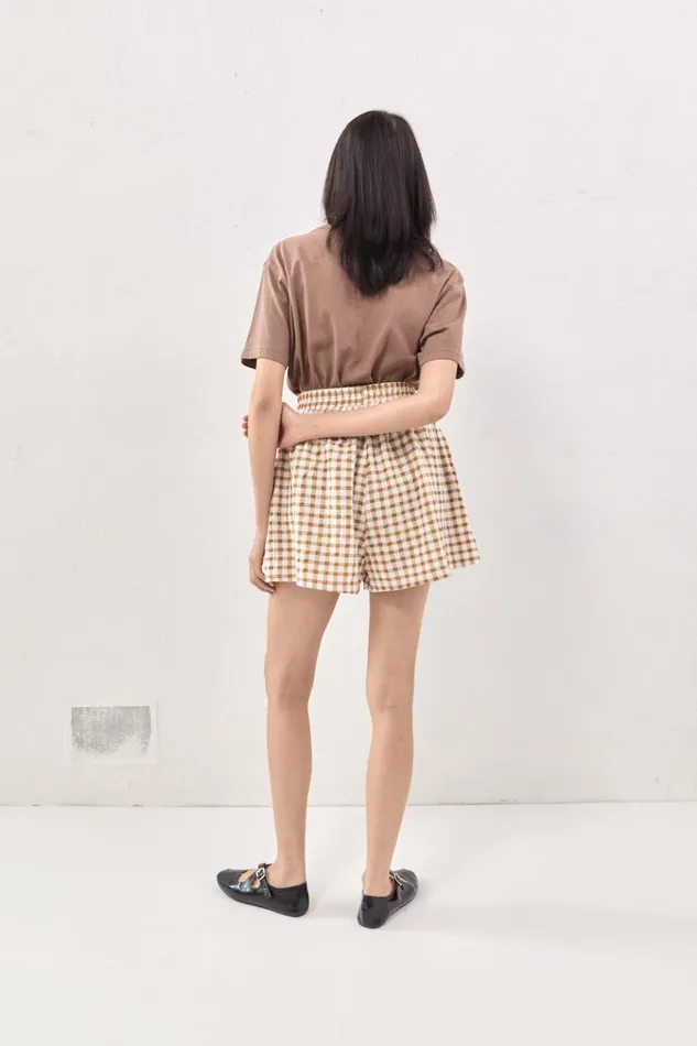 VRG GRL Sets The Sea and I Shorts Honey 8211 Women VRG GRL Sets The Sea and I Shorts Honey 8211 Women