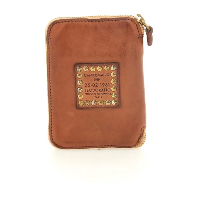 Wallets And Small Leather Accessories Women Campomaggi Bella Di Notte Cognac Wallets And Small Leather Accessories Women Campomaggi Bella Di Notte Cognac