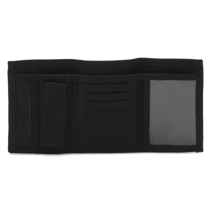 Wallets Men Vans Slipped Wallet Gunmetal Grayblack Wallets Men Vans Slipped Wallet Gunmetal Grayblack