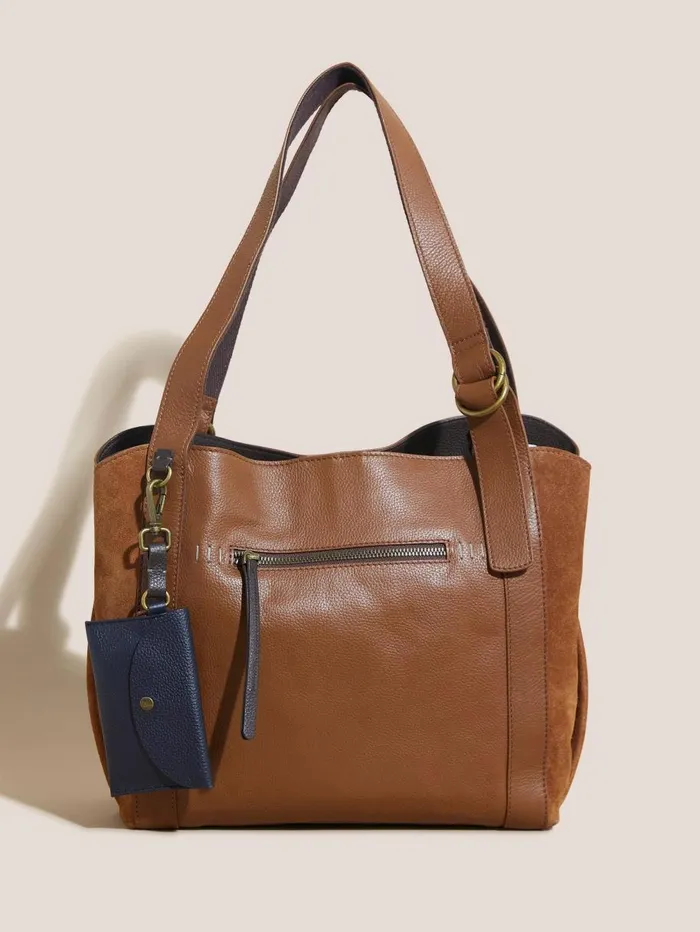 White Stuff BAGS and PURSES Hannah Leather Tote Bag Mid Tan 8211 Women White Stuff BAGS and PURSES Hannah Leather Tote Bag Mid Tan 8211 Women