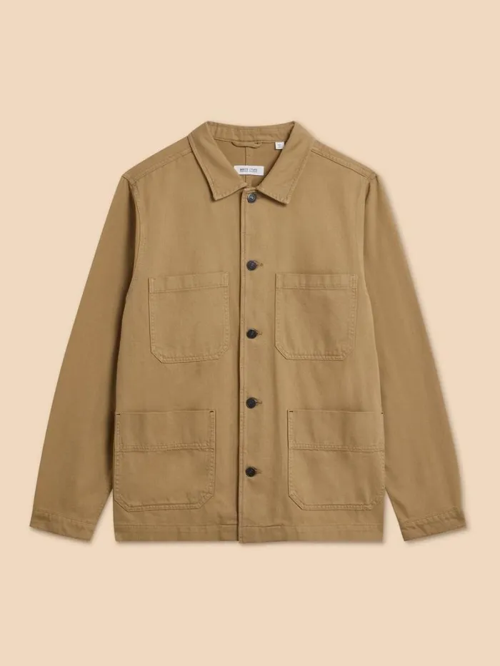White Stuff COATS and JACKETS Clayton Workwear Jacket Light Natural 8211 Men White Stuff COATS and JACKETS Clayton Workwear Jacket Light Natural 8211 Men