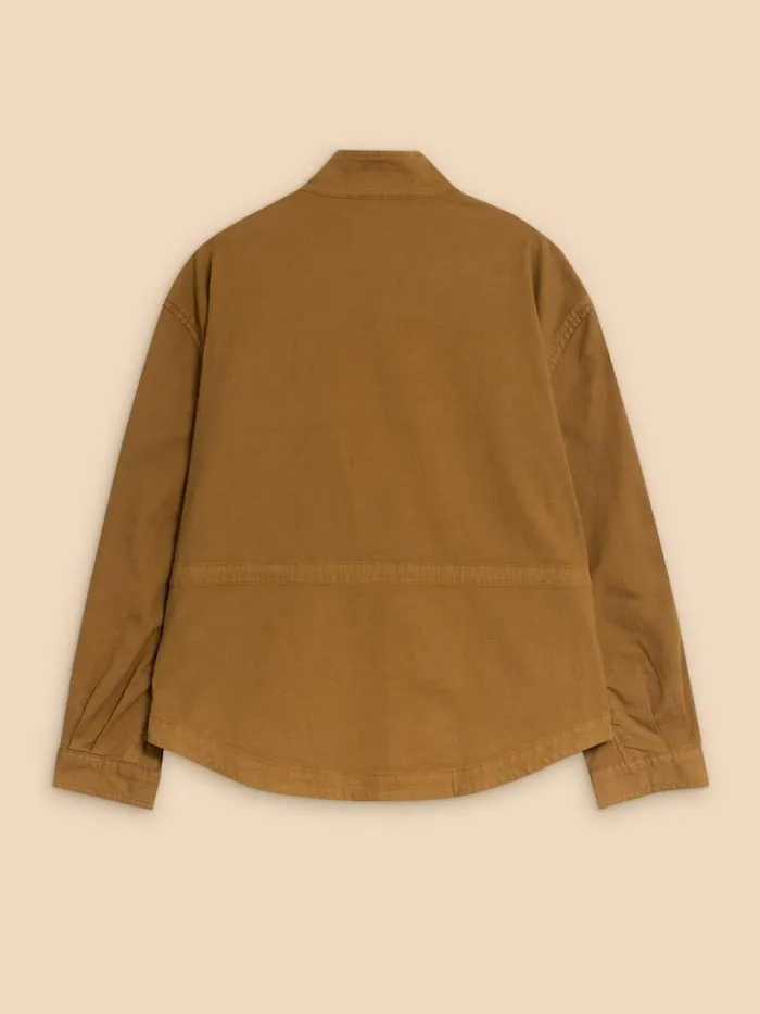White Stuff COATS and JACKETS Harriet Cotton Jacket Khaki Green 8211 Women White Stuff COATS and JACKETS Harriet Cotton Jacket Khaki Green 8211 Women