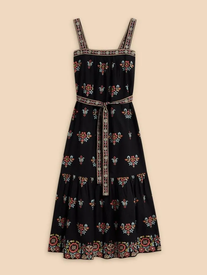 White Stuff DRESSES Fiona Maxi Dress Black Print 8211 Women White Stuff DRESSES Fiona Maxi Dress Black Print 8211 Women