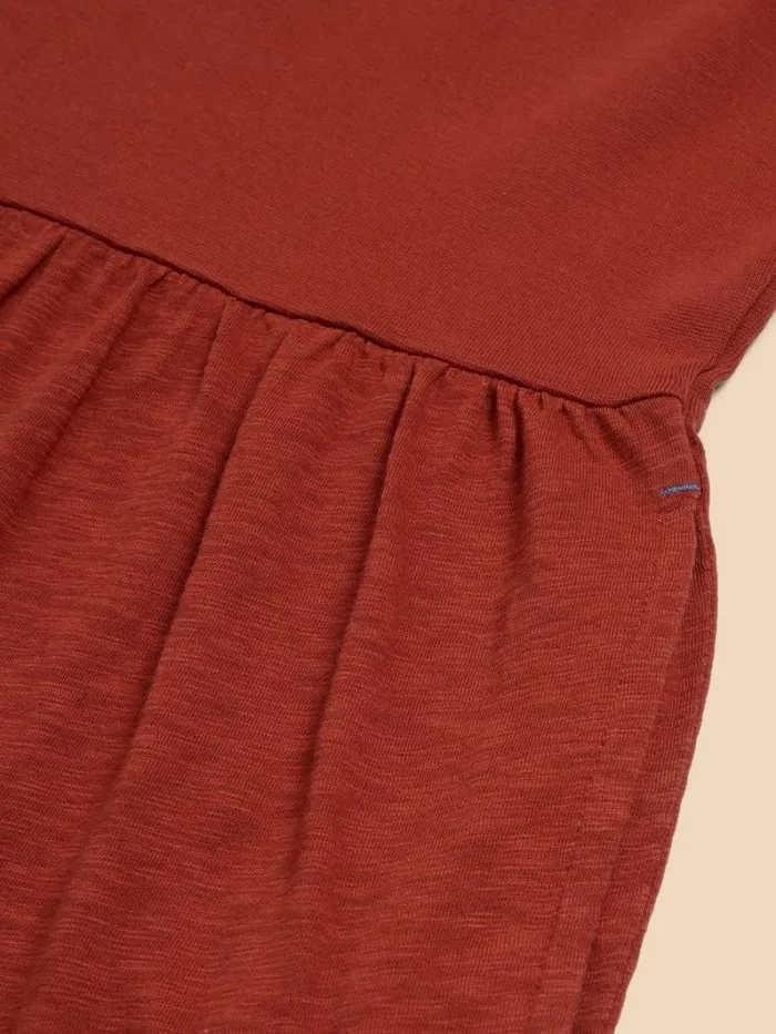 White Stuff DRESSES Vera Jersey Midi Dress Dk Red 8211 Women White Stuff DRESSES Vera Jersey Midi Dress Dk Red 8211 Women