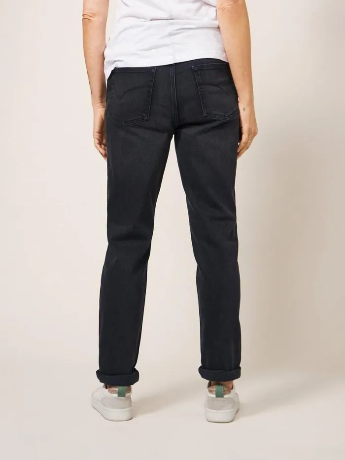White Stuff JEANS Katy Relaxed Slim Jeans Washed Black 8211 Women
