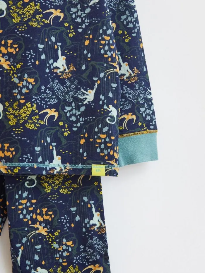 White Stuff PYJAMAS Jungle PJ Set Navy Multi 8211 Kids