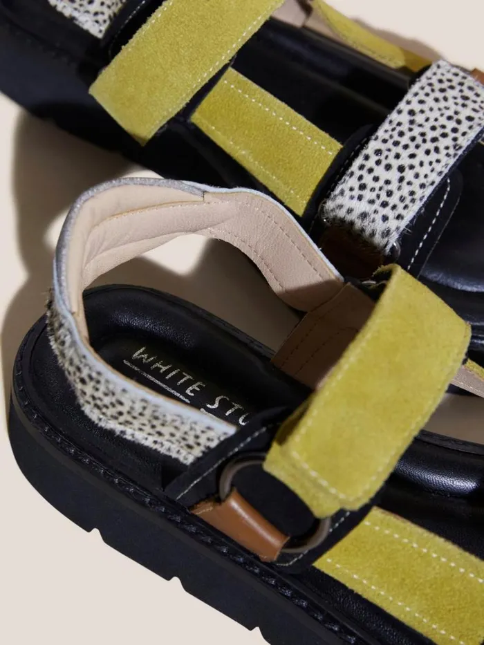 White Stuff SANDALS Leather Trek Sandal Black Multi 8211 Women White Stuff SANDALS Leather Trek Sandal Black Multi 8211 Women