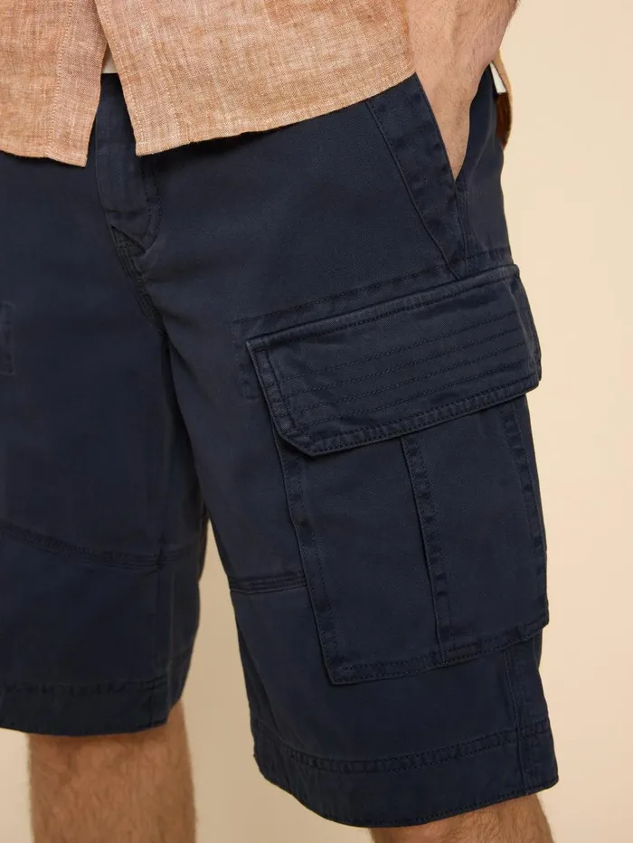 White Stuff SHORTS Halsall Organic Cargo Short Dark Navy 8211 Men White Stuff SHORTS Halsall Organic Cargo Short Dark Navy 8211 Men