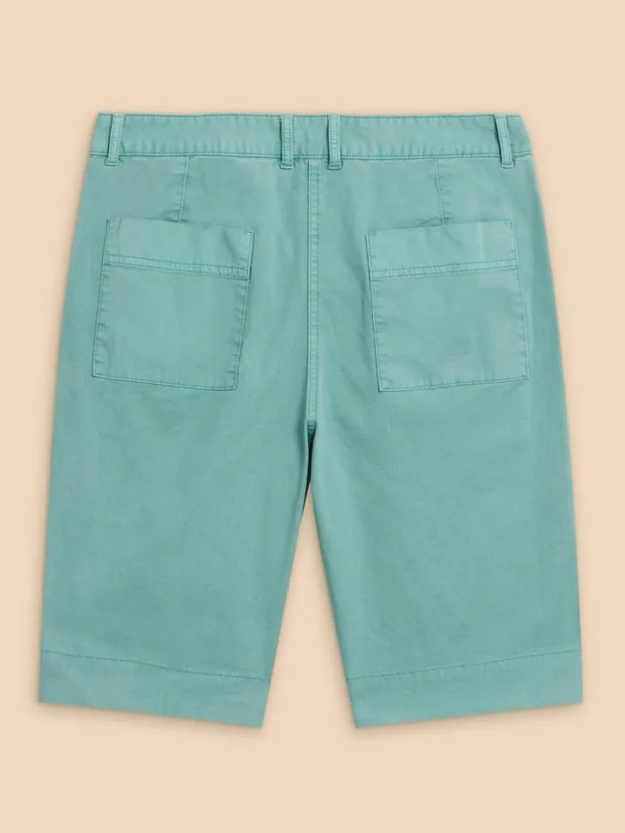White Stuff SHORTS Hayley Organic Cotton Shorts Mid Teal 8211 Women White Stuff SHORTS Hayley Organic Cotton Shorts Mid Teal 8211 Women