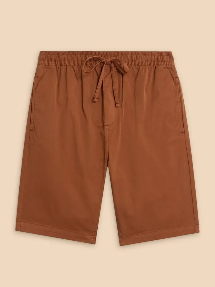 White Stuff SHORTS Palmer Drawstring Short Mid Brown 8211 Men White Stuff SHORTS Palmer Drawstring Short Mid Brown 8211 Men