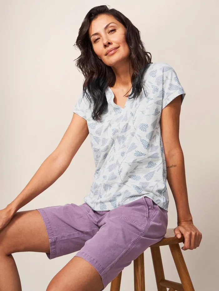 White Stuff SHORTS Twister Chino Short Light Plum 8211 Women White Stuff SHORTS Twister Chino Short Light Plum 8211 Women