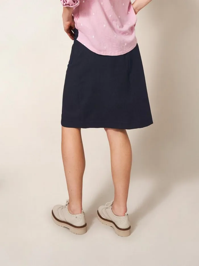 White Stuff SKIRTS Melody Stretch Skirt Pure Black 8211 Women