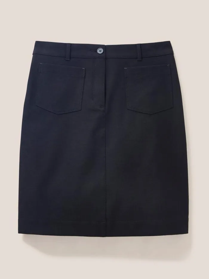 White Stuff SKIRTS Melody Stretch Skirt Pure Black 8211 Women