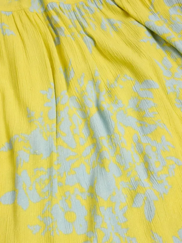 White Stuff SKIRTS Seema Eco Vero Midi Skirt Yellow Print 8211 Women White Stuff SKIRTS Seema Eco Vero Midi Skirt Yellow Print 8211 Women