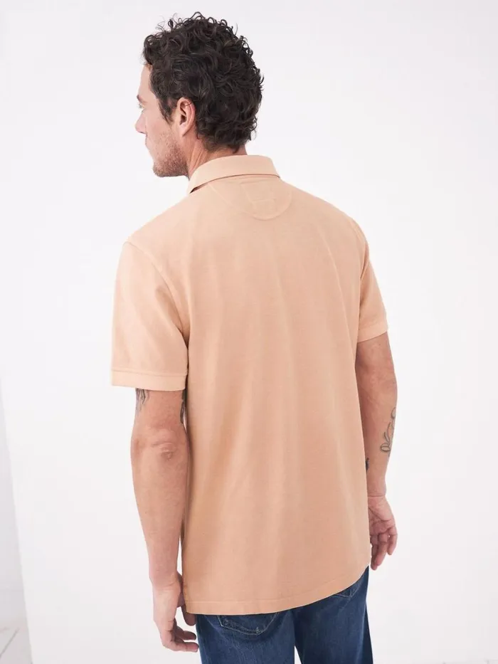 White Stuff TSHIRTS Utility Polo Light Pink 8211 Men White Stuff TSHIRTS Utility Polo Light Pink 8211 Men
