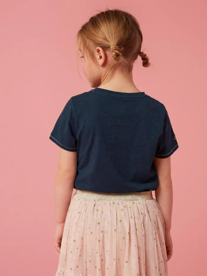 White Stuff TOPS Casey Plain SS T Shirt Dark Navy 8211 Kids White Stuff TOPS Casey Plain SS T Shirt Dark Navy 8211 Kids