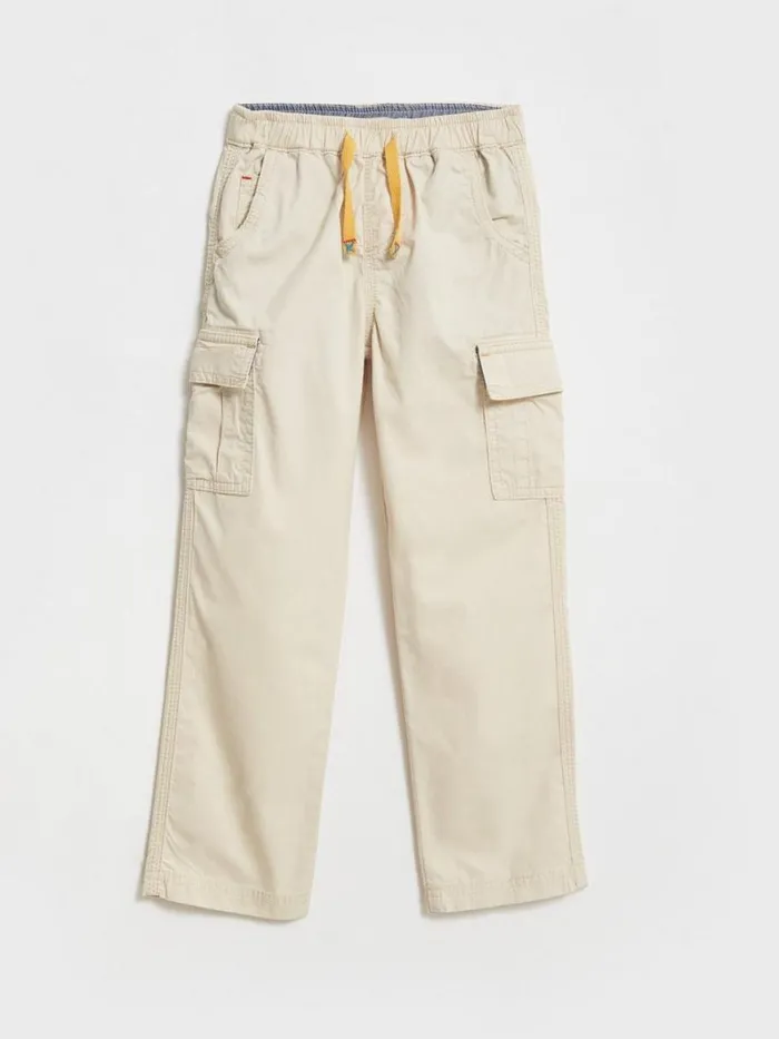 White Stuff TROUSERS and SHORTS Caleb Cargo Trouser Light Natural 8211 Kids White Stuff TROUSERS and SHORTS Caleb Cargo Trouser Light Natural 8211 Kids