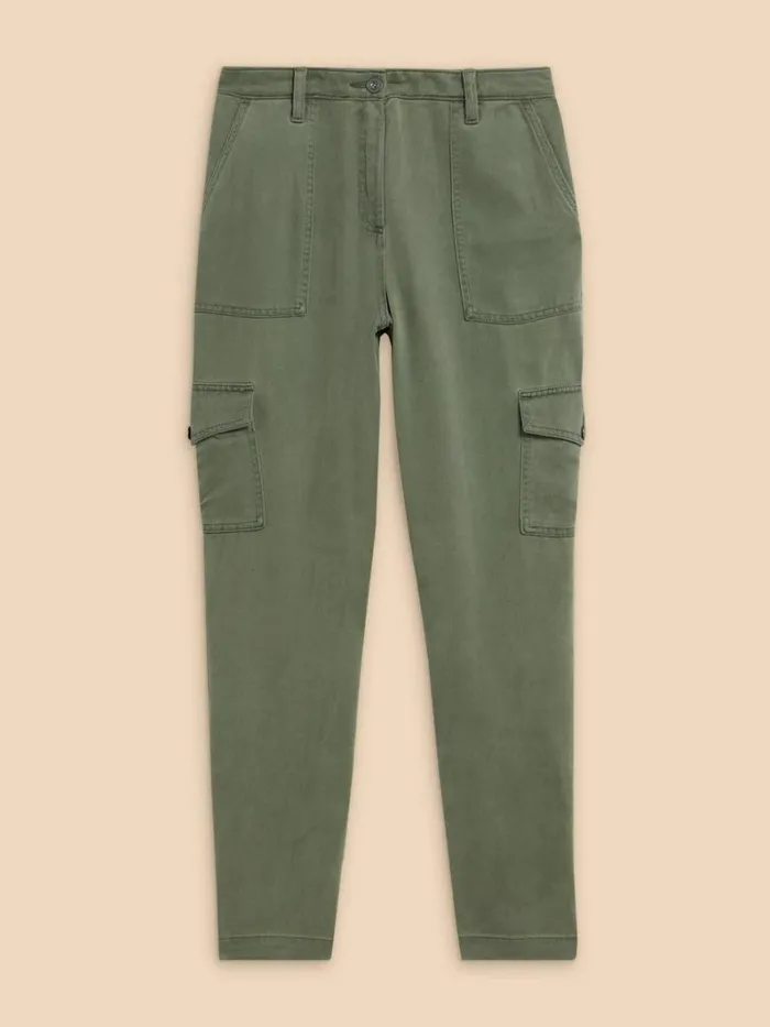 White Stuff TROUSERS Arlo Tencel Cargo Trouser Mid Green 8211 Women White Stuff TROUSERS Arlo Tencel Cargo Trouser Mid Green 8211 Women