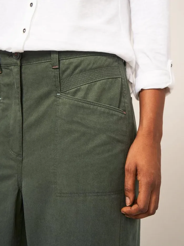White Stuff TROUSERS Harper Wide Leg Trouser Dark Green 8211 Women White Stuff TROUSERS Harper Wide Leg Trouser Dark Green 8211 Women