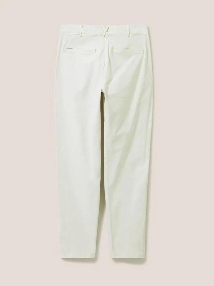 White Stuff TROUSERS Twister Chino Light Natural 8211 Women