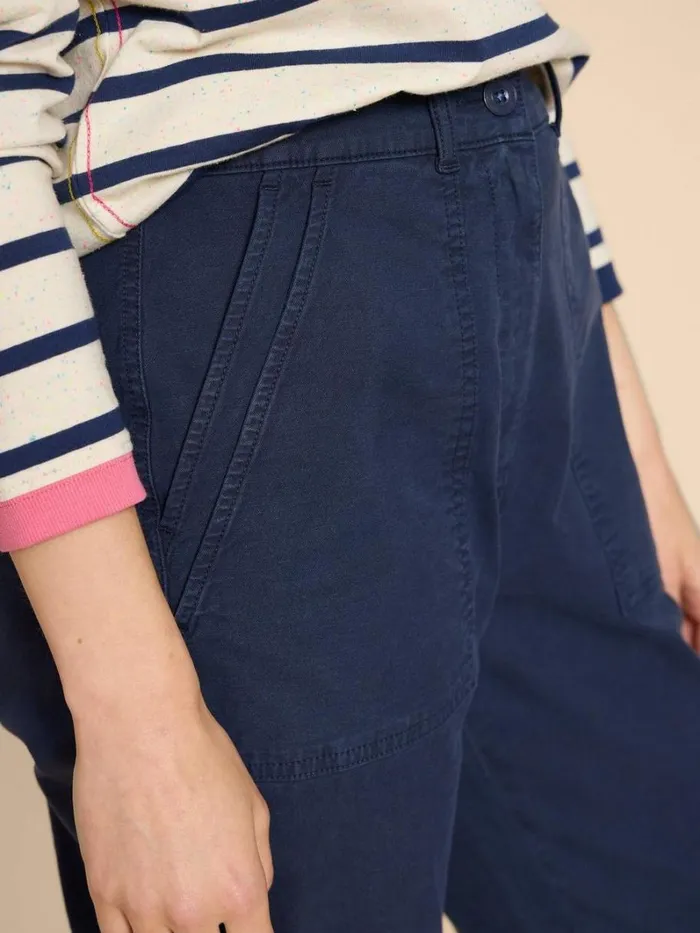 White Stuff TROUSERS Twister Chino Trouser Dark Navy 8211 Women White Stuff TROUSERS Twister Chino Trouser Dark Navy 8211 Women
