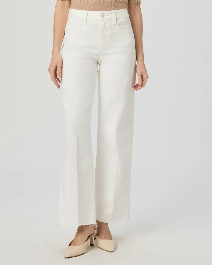 Wide Leg Women PAIGE Anessa 31 Inch Wide Leg 8211 Tonal Ecru Wide Leg Women PAIGE Anessa 31 Inch Wide Leg 8211 Tonal Ecru