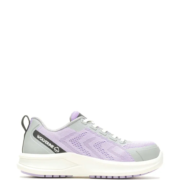 Wolverine Bolt DuraShocks Knit CarbonMax Work Shoe Lavendar WomenMen Shoes