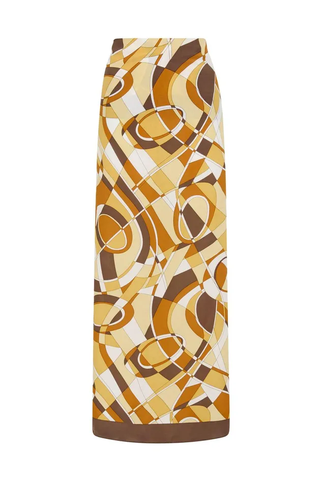 Women Abaya Pareo Sassari Print Faithfull The Brand Accessories