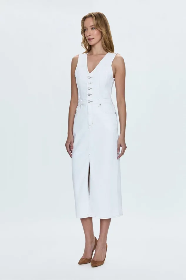 Women Alex Dress 8211 Le Blanc Pistola Denim Denim