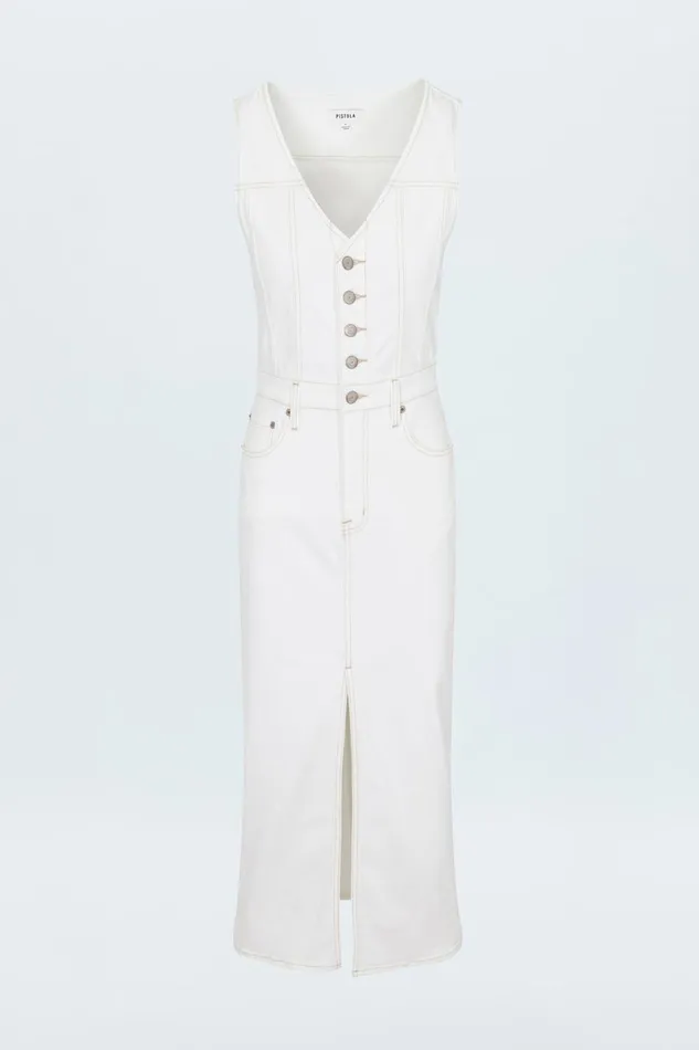 Women Alex Dress 8211 Le Blanc Pistola Denim Denim
