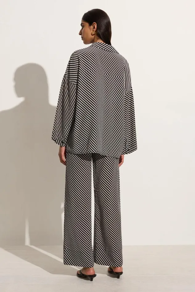 Women Amici Shirt Toscano Stripe Black Faithfull The Brand Tops Women Amici Shirt Toscano Stripe Black Faithfull The Brand Tops