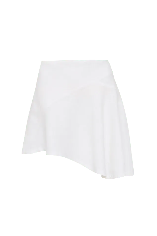 Women Antibes Mini Skirt White Faithfull The Brand Skirts and Shorts