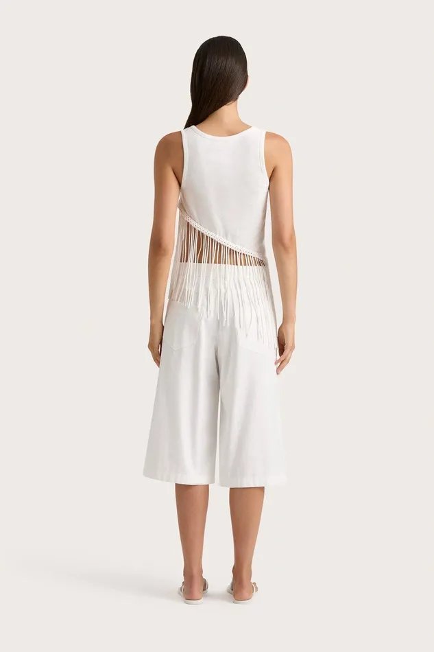 Women Cassis Short White Faithfull The Brand Skirts and Shorts