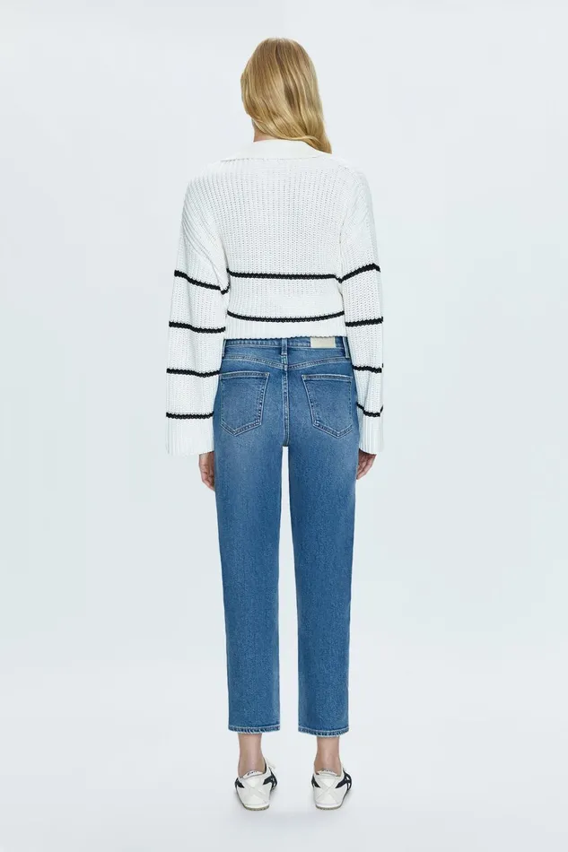 Women Charlie High Rise Straight Jean 8211 Canal Vintage Pistola Denim Denim