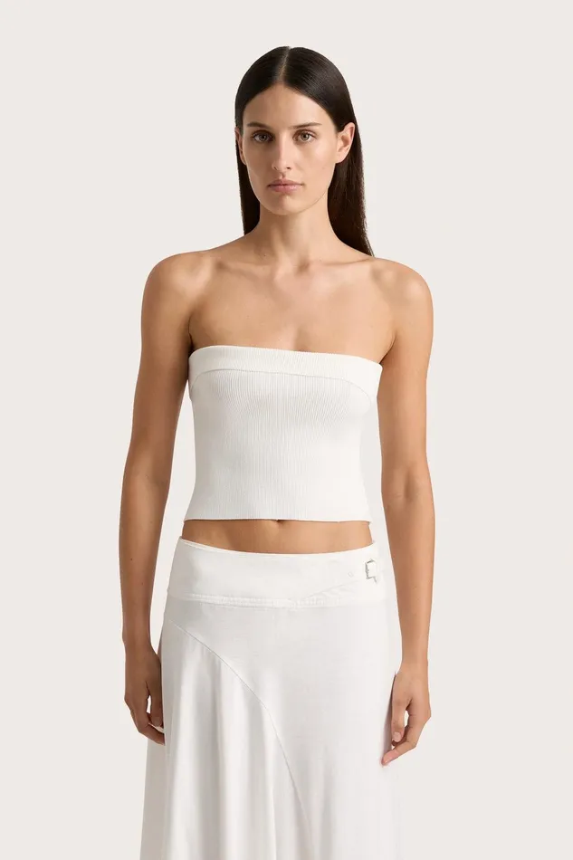 Women Ciele Top Azalea White Faithfull The Brand Tops