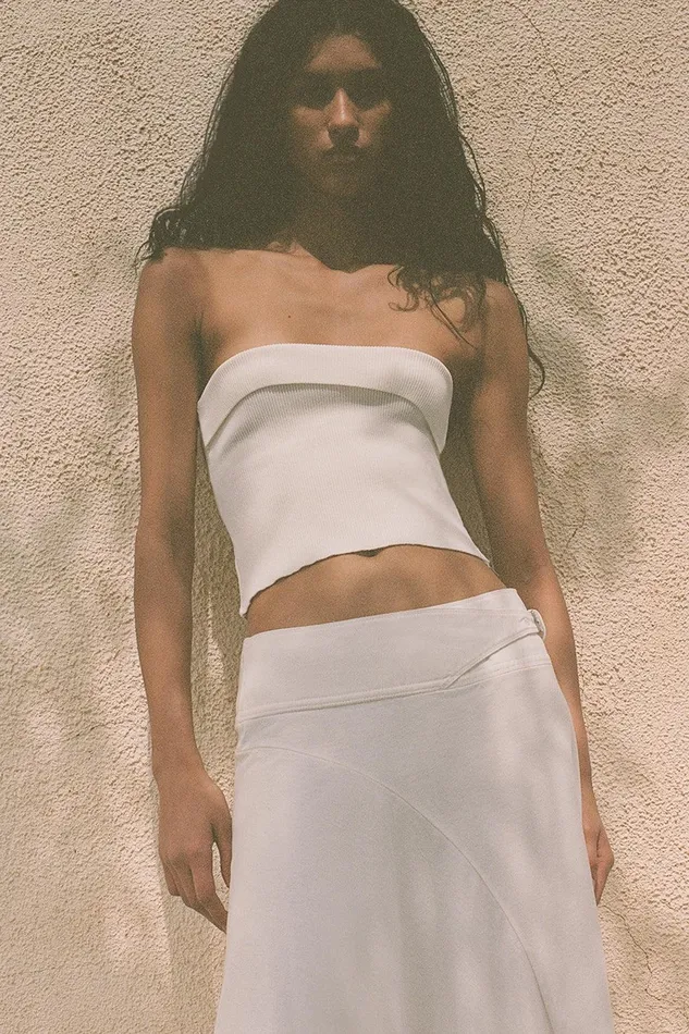 Women Ciele Top Azalea White Faithfull The Brand Tops Women Ciele Top Azalea White Faithfull The Brand Tops