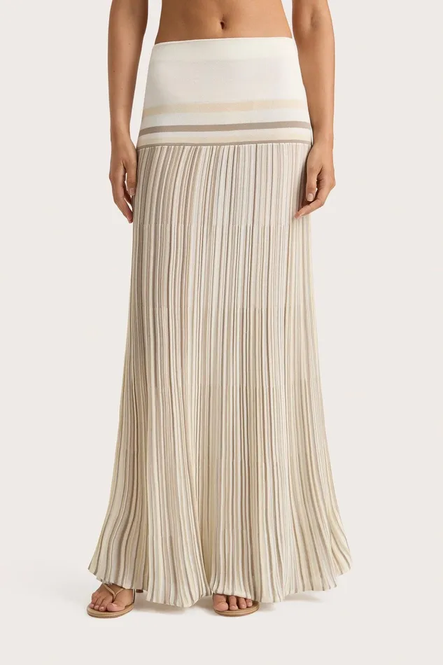 Women Citara Skirt White Faithfull The Brand Skirts and Shorts