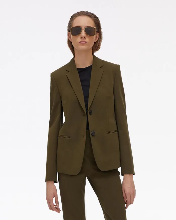 Women Classic Rider Blazer Sage Helmut Lang Jackets