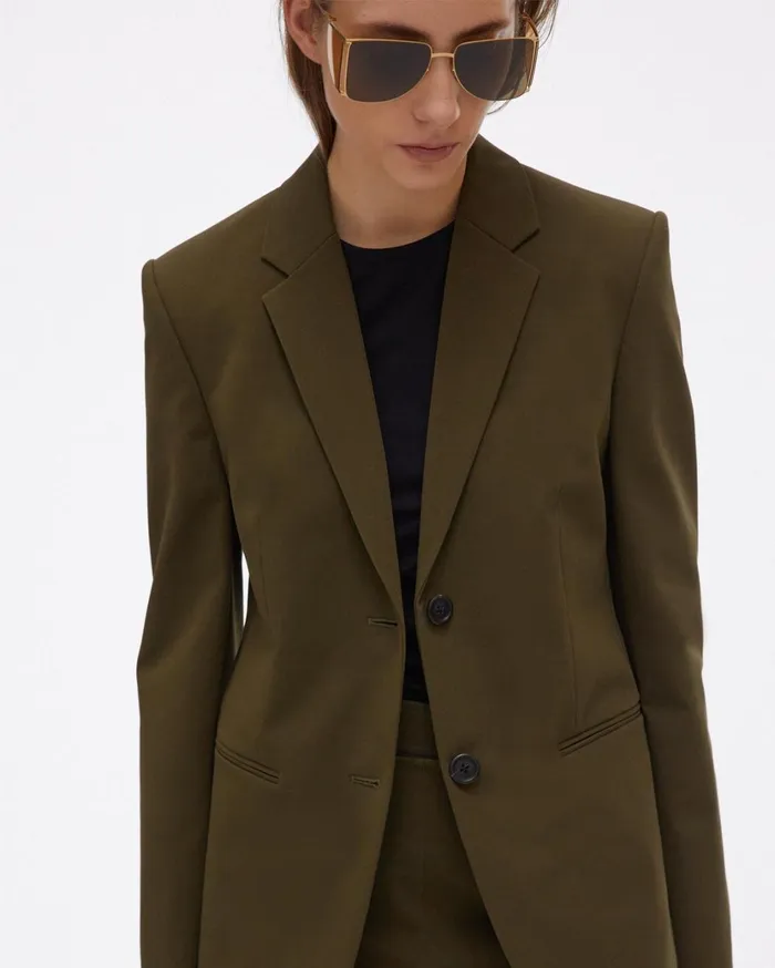 Women Classic Rider Blazer Sage Helmut Lang Jackets