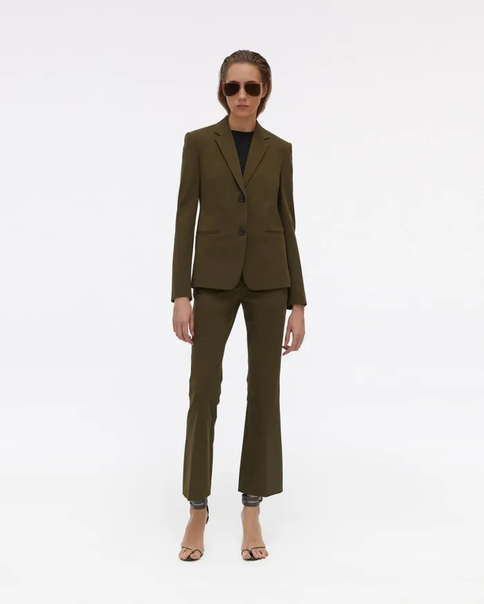 Women Classic Rider Blazer Sage Helmut Lang Jackets