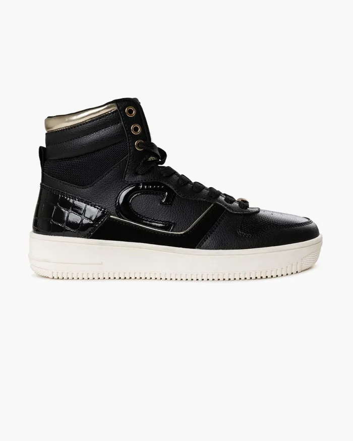 Women Cruyff Sneakers Campo High Lux Black