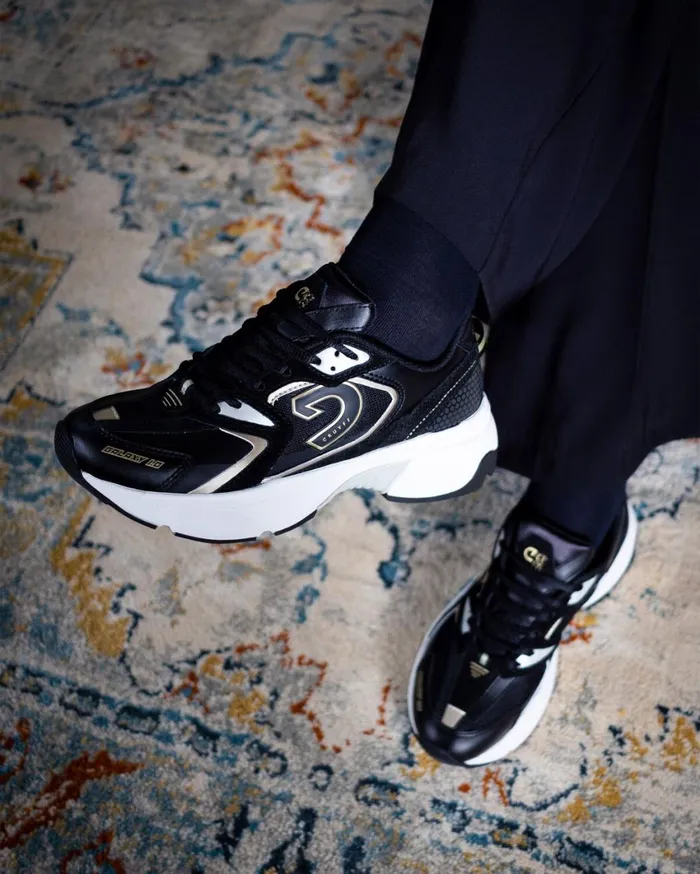 Women Cruyff Sneakers Galaxy Runner Blackgold Women Cruyff Sneakers Galaxy Runner Blackgold