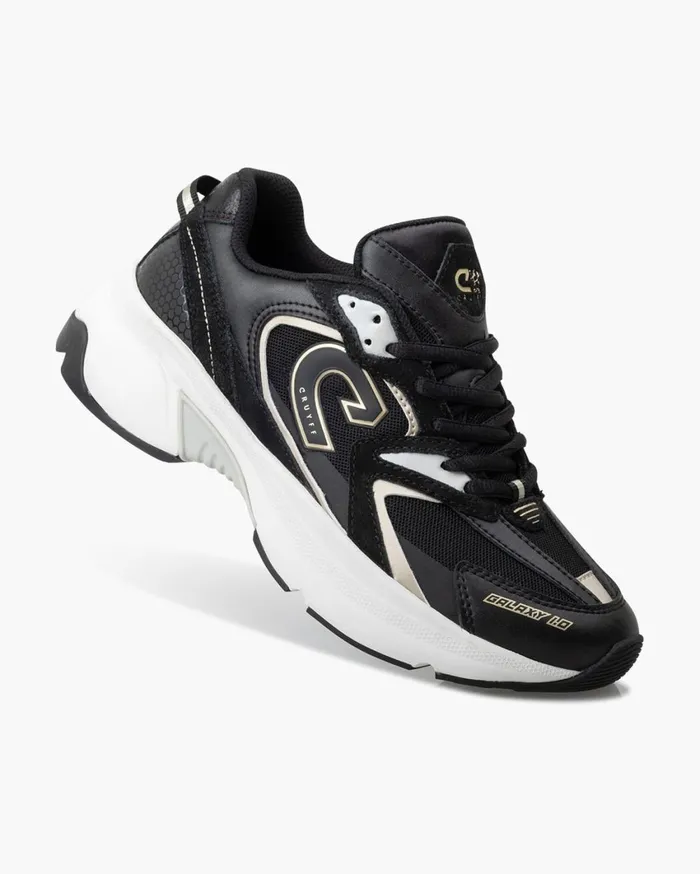 Women Cruyff Sneakers Galaxy Runner Blackgold Women Cruyff Sneakers Galaxy Runner Blackgold