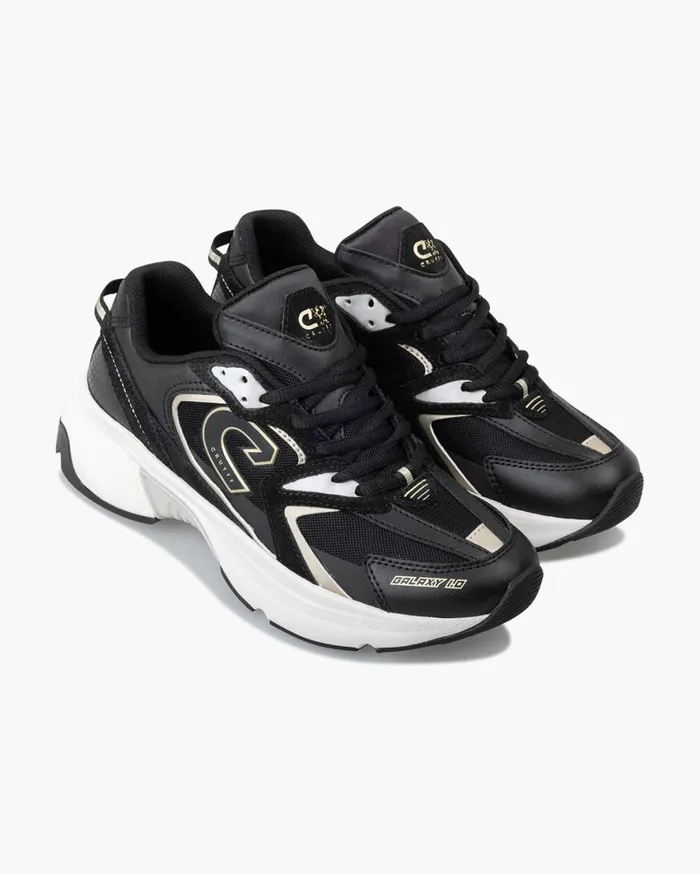 Women Cruyff Sneakers Galaxy Runner Blackgold Women Cruyff Sneakers Galaxy Runner Blackgold