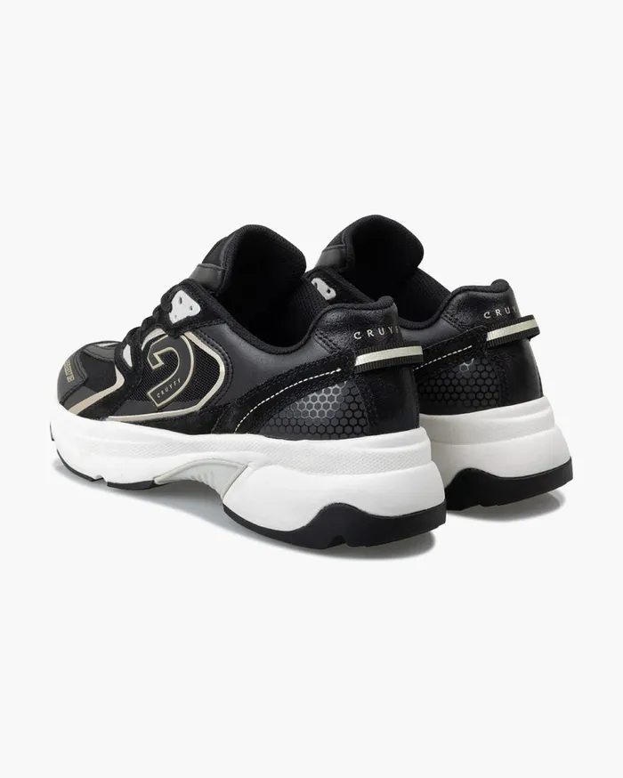 Women Cruyff Sneakers Galaxy Runner Blackgold Women Cruyff Sneakers Galaxy Runner Blackgold