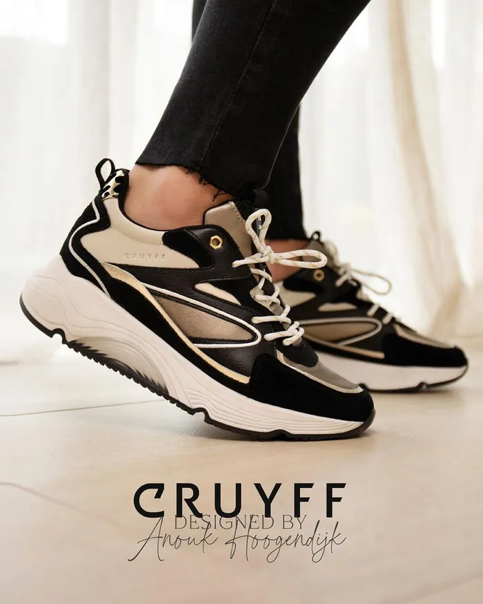 Women Cruyff Sneakers Madina Bold Blackbrown Women Cruyff Sneakers Madina Bold Blackbrown