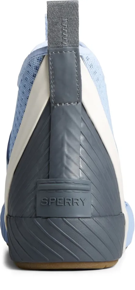 Women Cutwater Deck Boot Light Blue Sperry Boat Shoes