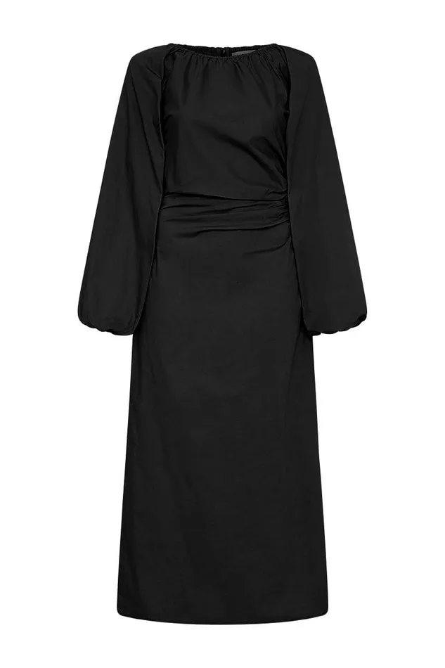 Women De Deus Midi Dress Black 8211 Final Sale Faithfull The Brand Dresses Women De Deus Midi Dress Black 8211 Final Sale Faithfull The Brand Dresses